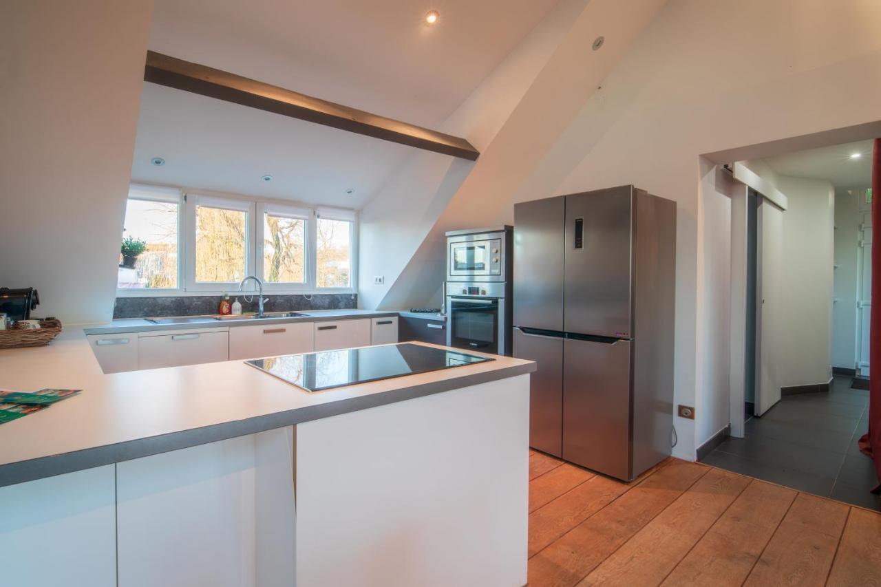 Appartement Loft Les Deux Cedres Avec Vue Panoramique à Charleville-Mézières Extérieur photo