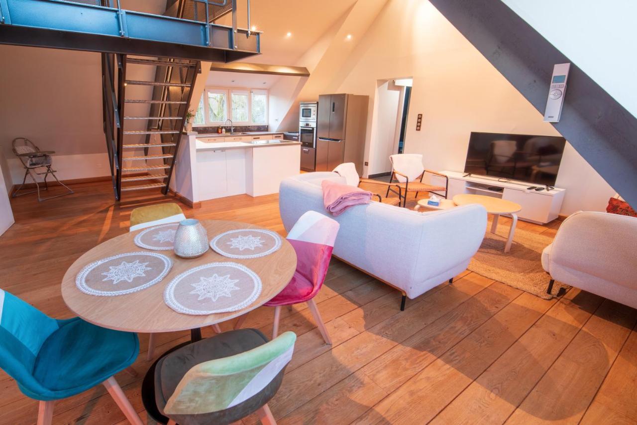 Appartement Loft Les Deux Cedres Avec Vue Panoramique à Charleville-Mézières Extérieur photo
