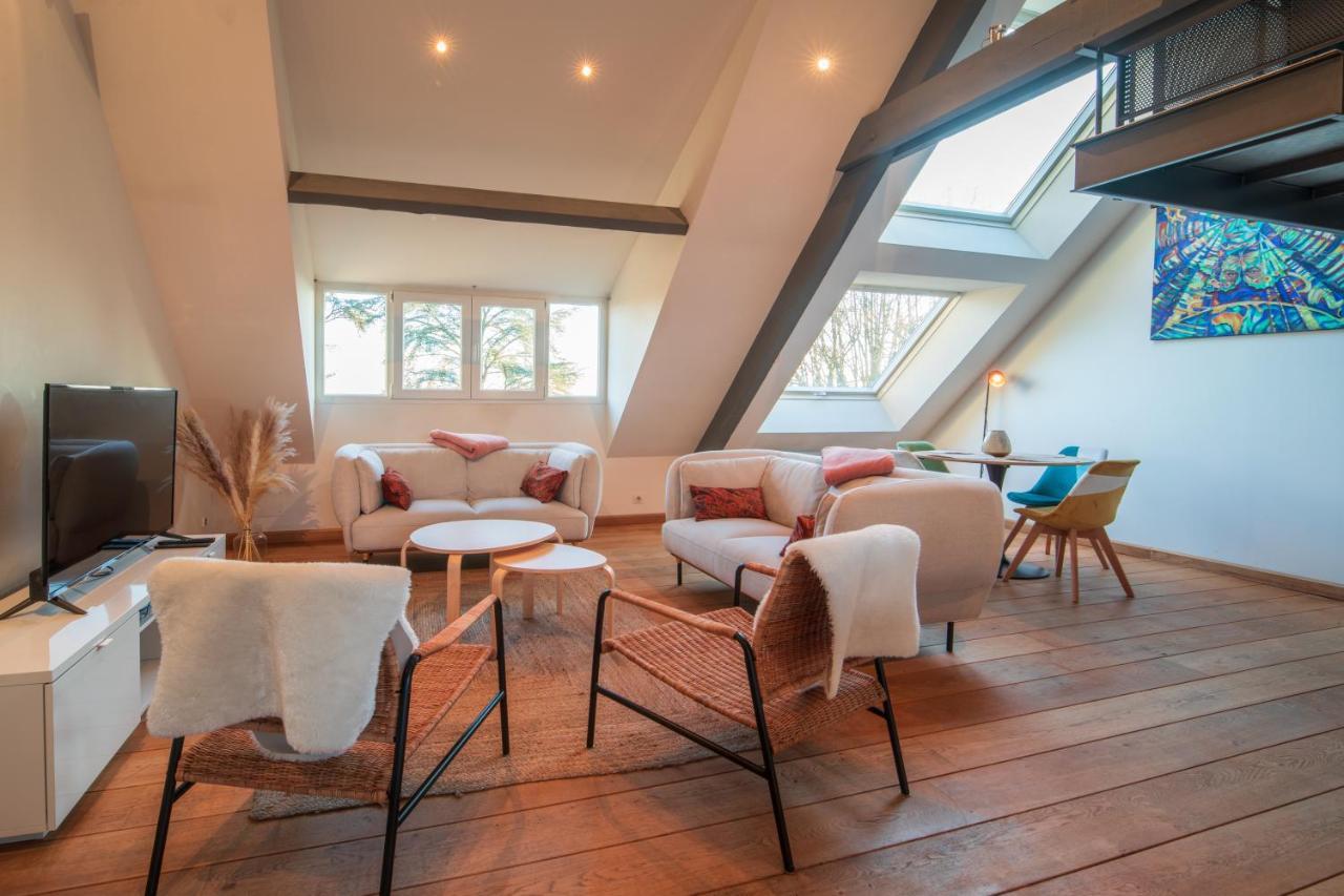 Appartement Loft Les Deux Cedres Avec Vue Panoramique à Charleville-Mézières Extérieur photo